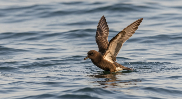 Le Pétrel tempête, petit fantôme des vagues qui fascine les amoureux des oiseaux