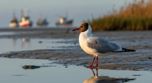 La Mouette rieuse : portrait d'une habituée des côtes