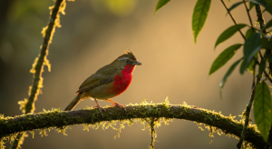 Le Barbican à poitrine rouge : portrait d'un oiseau des forêts à ne pas manquer