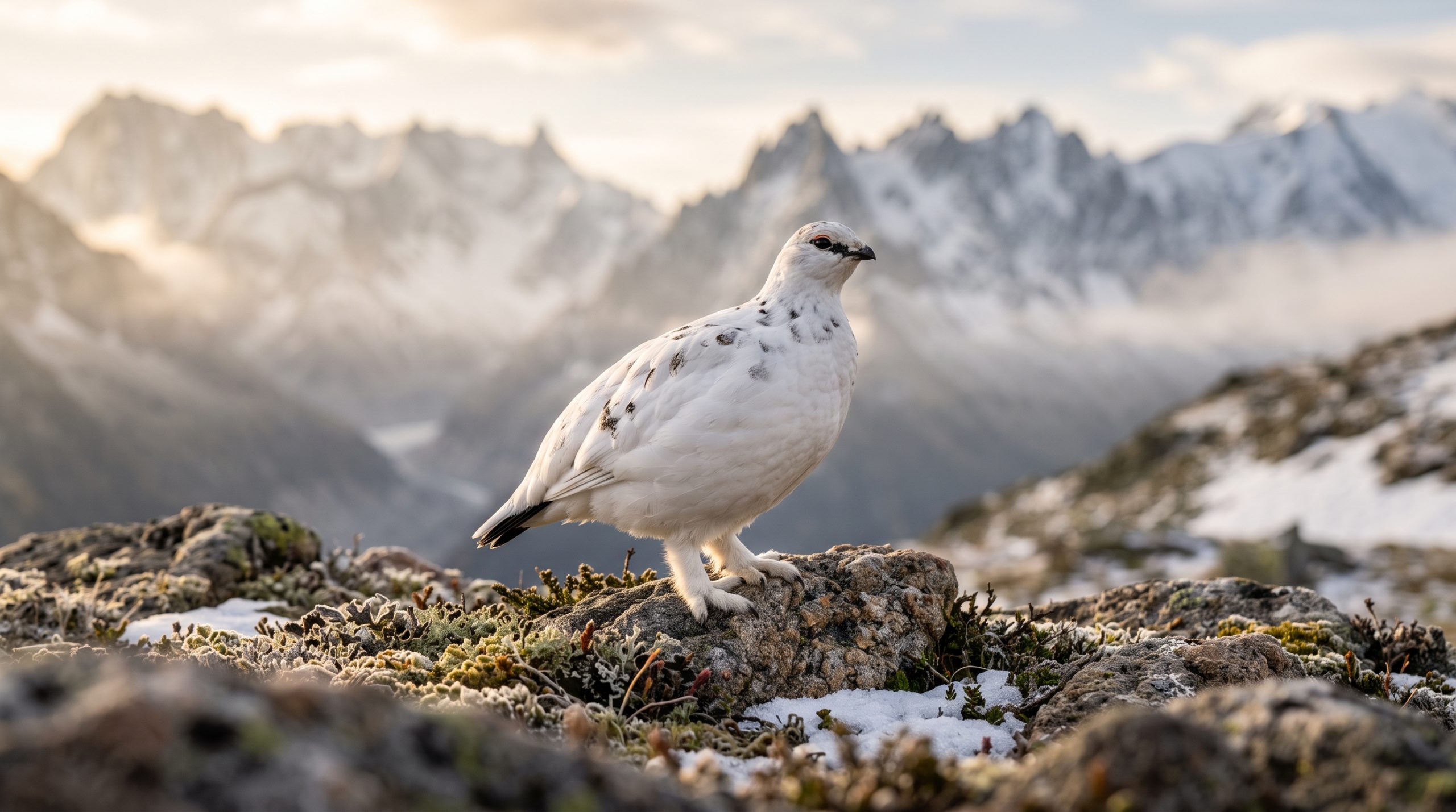 Le Lagopède alpin : portrait complet d'un oiseau des hautes cimes