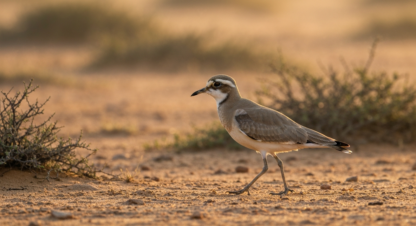 Courvite isabelle : pourquoi cet oiseau mérite d'être porté et connu