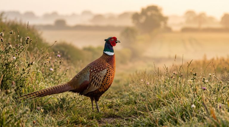 Le faisan de Colchide, portrait vivant d'un grand gallinacé aux couleurs vives